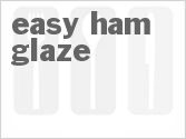 recipe for easy ham glaze