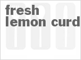 recipe for fresh lemon curd
