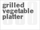 recipe for grilled vegetable platter
