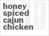 recipe for honey spiced cajun chicken