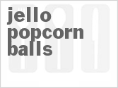 recipe for jello popcorn balls