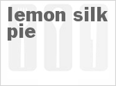 recipe for lemon silk pie