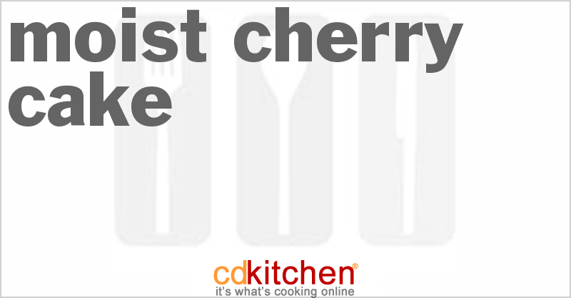 Moist Cherry Cake - CDKitchen.com