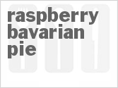 recipe for raspberry bavarian pie