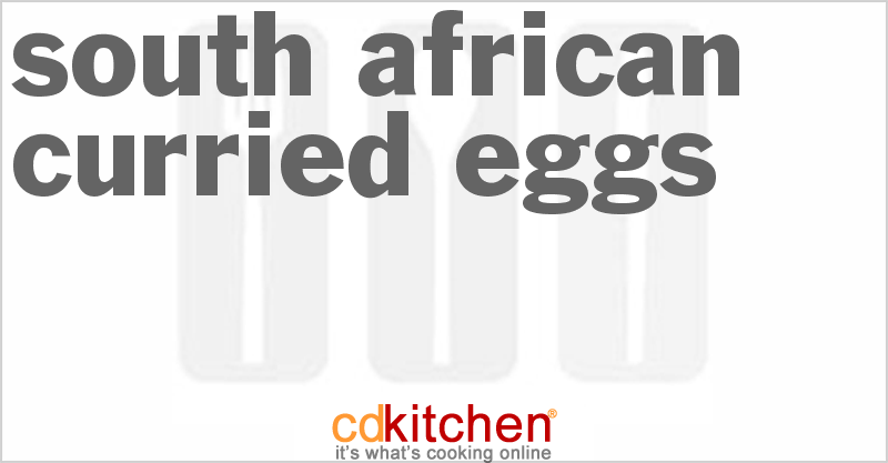 South African Curried Eggs - CDKitchen.com