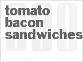 recipe for tomato bacon sandwiches
