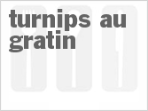 recipe for turnips au gratin
