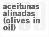 Aceitunas Alinadas (Olives In Oil)
