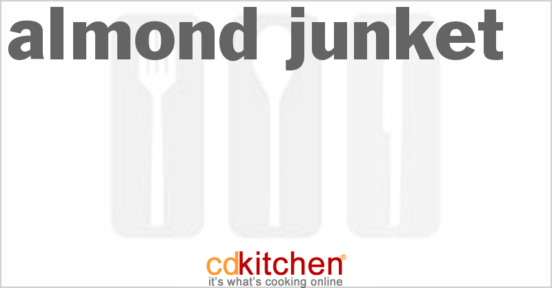 Almond Junket - CDKitchen.com