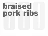 recipe for braised pork ribs