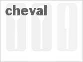 recipe for cheval cocktail