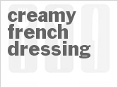 recipe for creamy french dressing