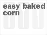 recipe for easy baked corn