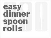 recipe for easy dinner spoon rolls