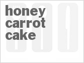 recipe for honey carrot cake