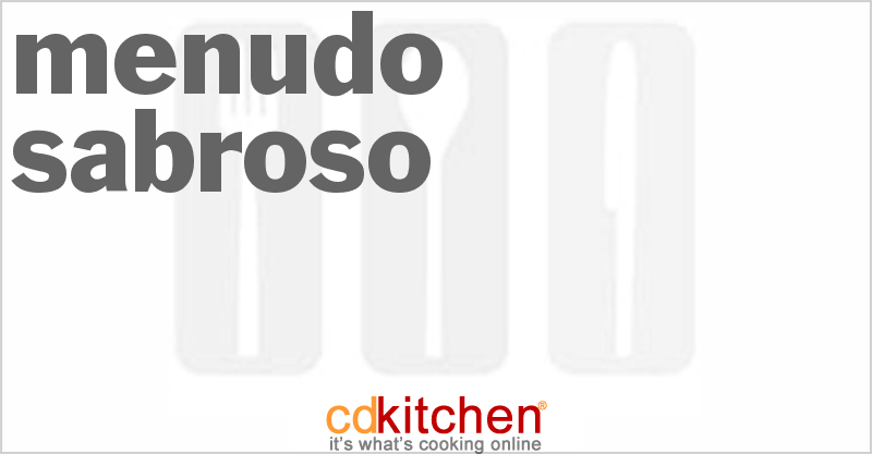 Menudo Sabroso - CDKitchen.com