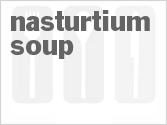 recipe for nasturtium soup