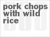 recipe for pork chops with wild rice