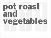 recipe for pot roast and vegetables (microwave)