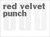 recipe for red velvet punch