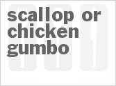 recipe for scallop gumbo