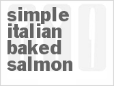 recipe for simple italian baked salmon