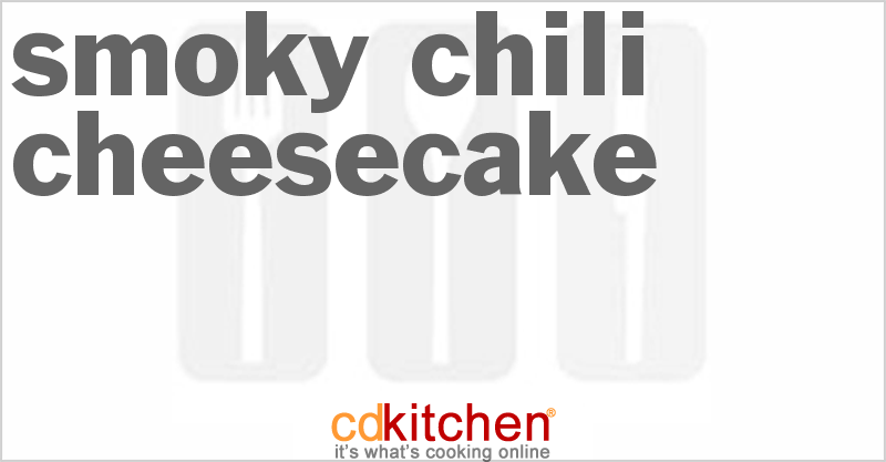 Smoky Chili Cheesecake - CDKitchen.com
