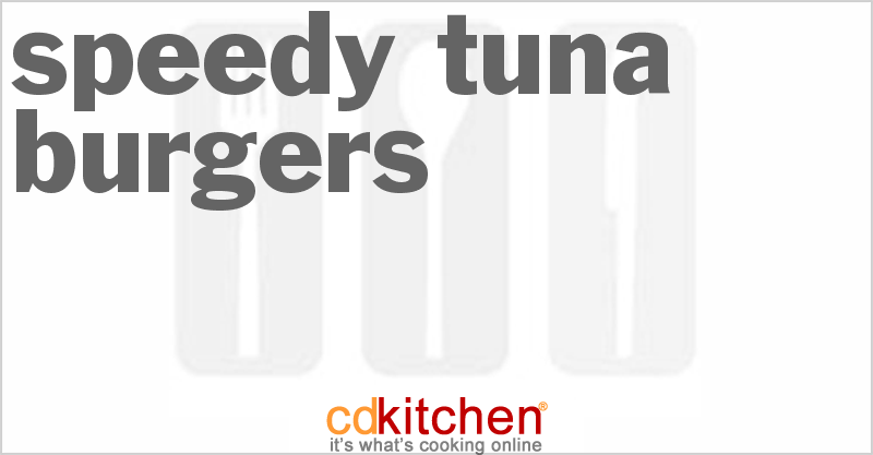 Speedy Tuna Burgers - CDKitchen.com