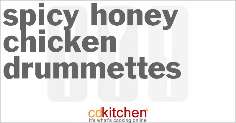 Spicy Honey Chicken Drummettes - CDKitchen.com