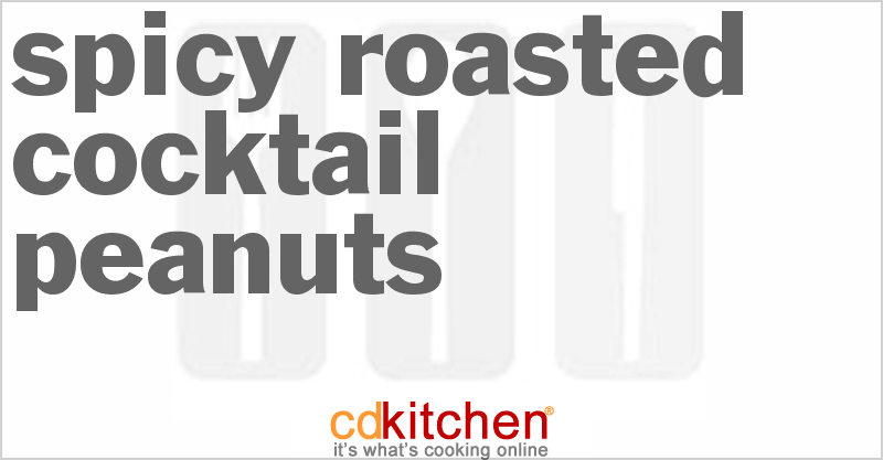 Spicy Roasted Cocktail Peanuts - CDKitchen.com