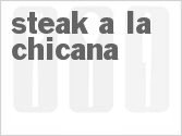 recipe for steak a la chicana