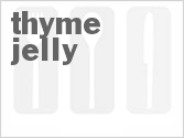 recipe for thyme jelly