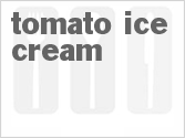 recipe for tomato ice cream