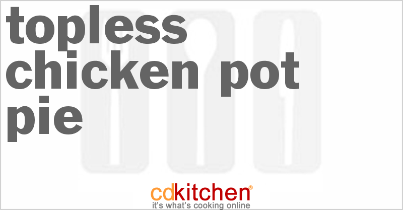 Topless Chicken Pot Pie - CDKitchen.com