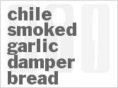 Chile Smoked Garlic Damper Bread