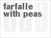 Farfalle With Peas