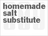 Homemade Salt Substitute