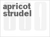 recipe for apricot strudel