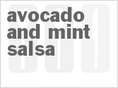 recipe for avocado and mint salsa