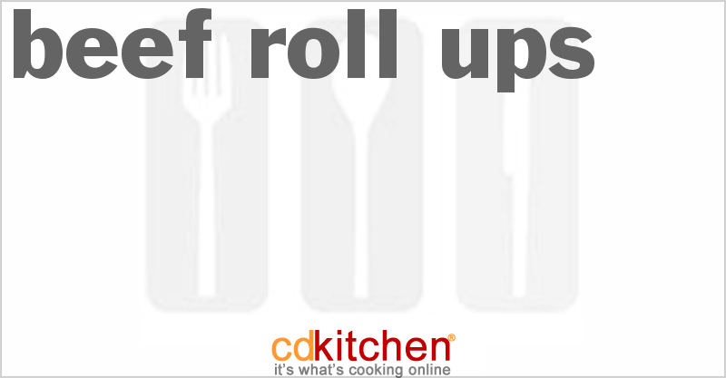 Beef Roll-Ups - CDKitchen.com