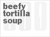 recipe for slow cooker beefy tortilla soup