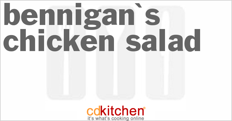 Bennigan's Chicken Salad - CDKitchen.com