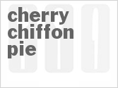 recipe for cherry chiffon pie
