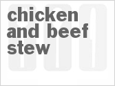 recipe for chicken and beef stew