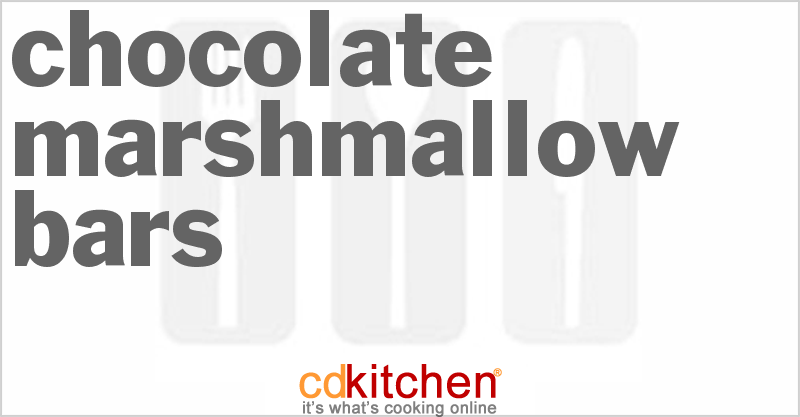 Chocolate Marshmallow Bars - CDKitchen.com