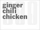 recipe for ginger chili chicken