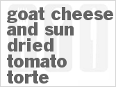 recipe for goat cheese and sun-dried tomato torte
