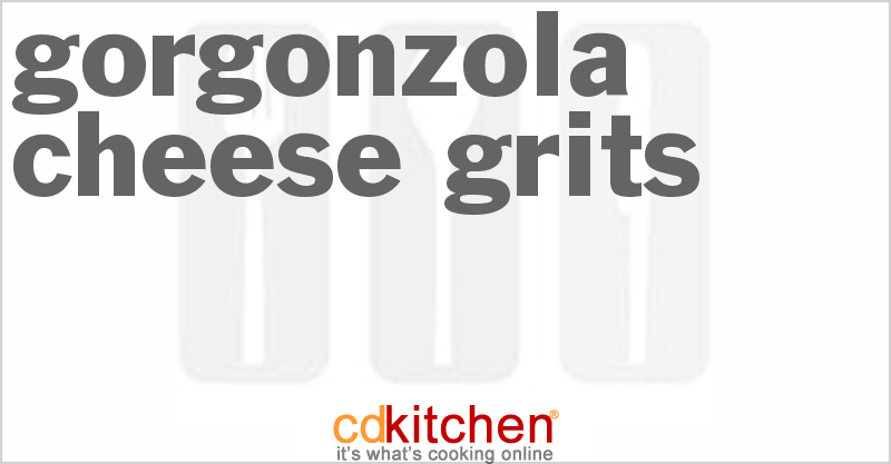 Gorgonzola Cheese Grits - CDKitchen.com
