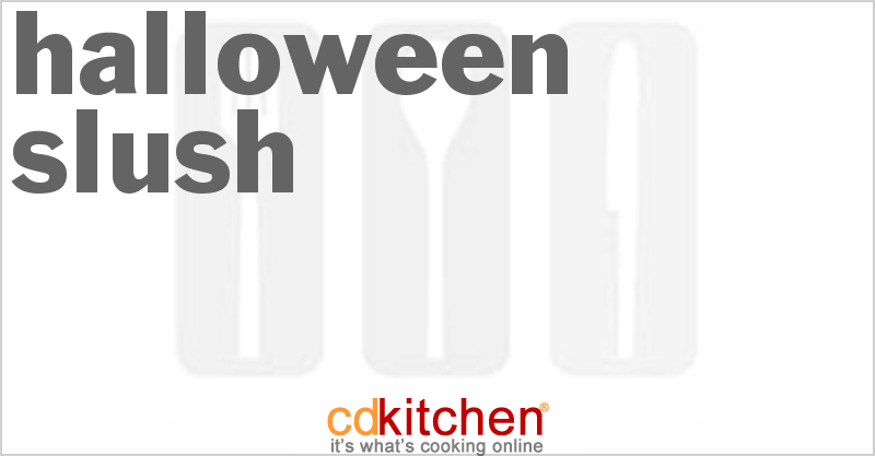 Halloween Slush - CDKitchen.com