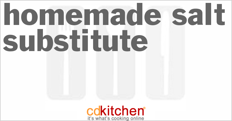 Homemade Salt Substitute - CDKitchen.com